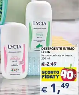 Esselunga Detergente intimo LYCIA offerta