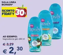 Esselunga Sulla linea BIONSEN offerta