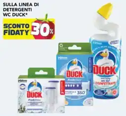 Esselunga Sulla linea di detergenti wc DUCK offerta