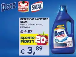 Esselunga Detersivo lavatrice DEOX offerta