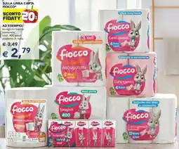 Esselunga Sulla linea carta FIOCCO offerta