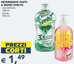 Esselunga Detergente piatti a mano SVELTO offerta