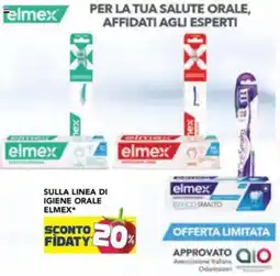 Esselunga Sulla linea di igiene orale ELMEX offerta