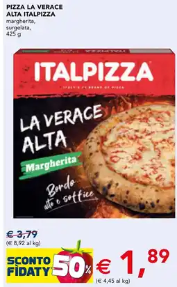 Esselunga Pizza la verace alta ITALPIZZA offerta