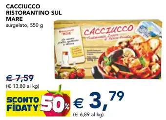 Esselunga Cacciucco ristorantino sul mare offerta