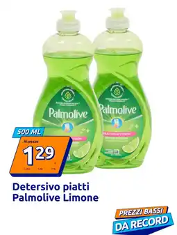 Action Detersivo piatti Palmolive Limone offerta