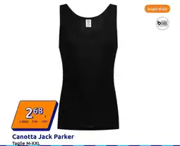 Action Canotta Jack Parker offerta