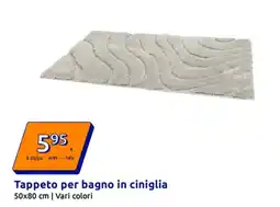 Action Tappeto per bagno in ciniglia offerta