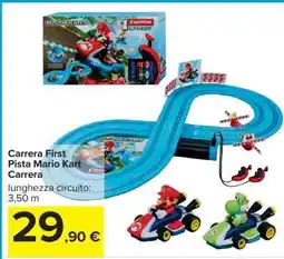 Carrefour Carrera First Pista Mario Kart Carrera offerta