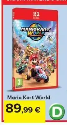 Carrefour Mario Kart World offerta