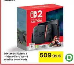 Carrefour Nintendo Switch 2 + Mario Kart World offerta