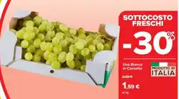 Carrefour Uva Bianca in Cassetta offerta