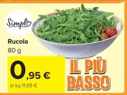 Carrefour Rucola offerta