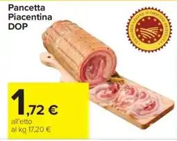 Carrefour Pancetta Piacentina DOP offerta