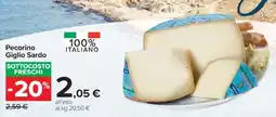 Carrefour PECORINO GIGLIO SARDO offerta