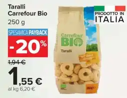 Carrefour Taralli Carrefour Bio offerta