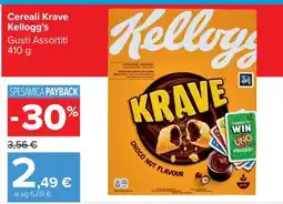 Carrefour Cereali Krave Kellogg's offerta