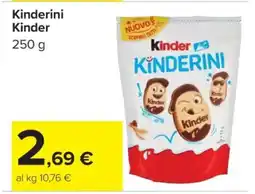 Carrefour Kinderini Kinder offerta