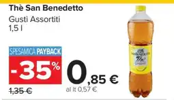 Carrefour Thè San Benedetto offerta