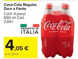 Carrefour Coca-Cola Regular, Zero o Fanta offerta