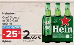 Carrefour HEINEKEN offerta