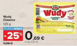 Carrefour WUDY CLASSICO offerta