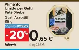 Carrefour Alimento Umido per Gatti Patè Sheba offerta
