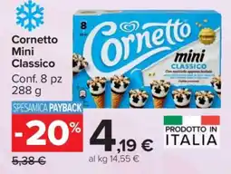 Carrefour Cornetto Mini Classico offerta