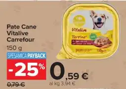 Carrefour Pate Cane Vitalive Carrefour offerta