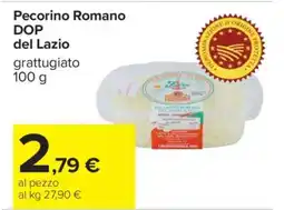 Carrefour Pecorino Romano DOP del Lazio offerta