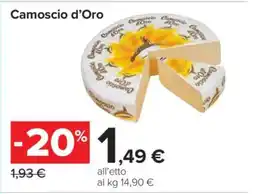 Carrefour CAMOSCIO D’ORO offerta