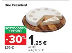 Carrefour Brie President offerta