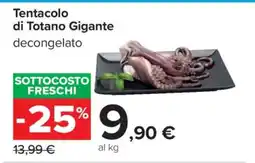 Carrefour Tentacolo di Totano Gigante offerta