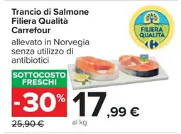 Carrefour Trancio di Salmone Filiera Qualità Carrefour offerta