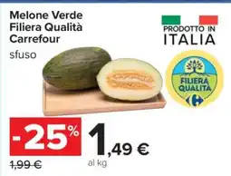 Carrefour Melone Verde Filiera Qualità Carrefour offerta