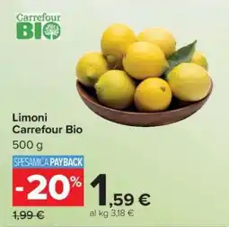 Carrefour Limoni Carrefour Bio offerta