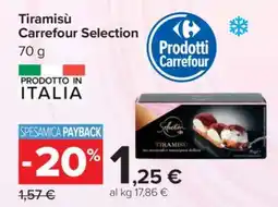 Carrefour Tiramisù Carrefour Selection offerta