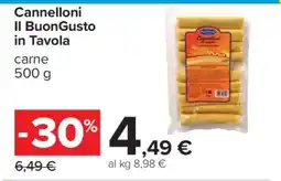 Carrefour Cannelloni Il BuonGusto in Tavola offerta