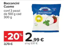 Carrefour Bocconcini Cuomo offerta