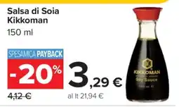 Carrefour Salsa di soia Kikkoman offerta