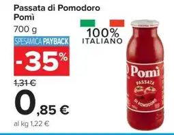 Carrefour Passata di Pomodoro Pomì offerta