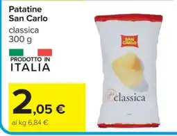 Carrefour Patatine San Carlo offerta