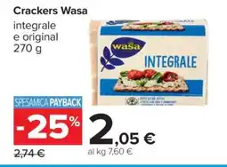 Carrefour Crackers Wasa offerta