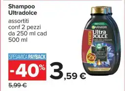 Carrefour Shampoo Ultradolce offerta