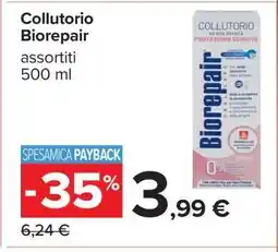 Carrefour Collutorio Biorepair offerta