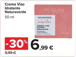 Carrefour Crema Viso Idratante Naturaverde offerta