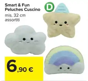 Carrefour Smart & Fun Peluches Cuscino offerta