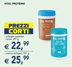 Esselunga VITAL PROTEINS -collagen peptides cacao offerta