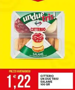 Vantaggio Cash&Carry Citterio un due tris! salame offerta