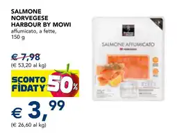 Esselunga Salmone norvegese harbour by mowi offerta